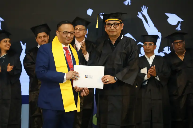 AAFM India graduates at a CWM convocation ceremony